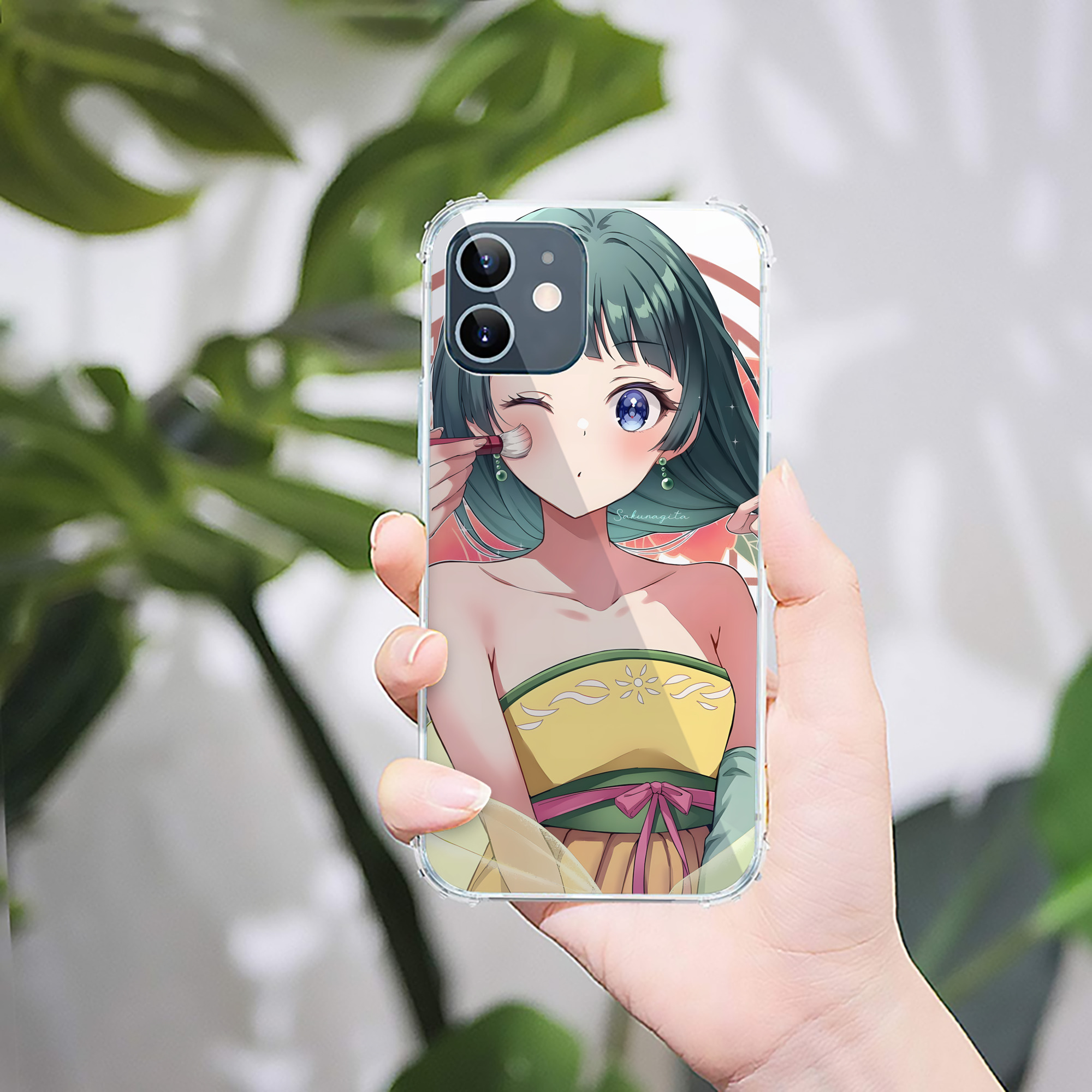 （画像用） 薬屋のひとりごと The Apothecary Diaries 【iPhone 12シリーズ対応】透明スマホケース（クリアソフトケース）